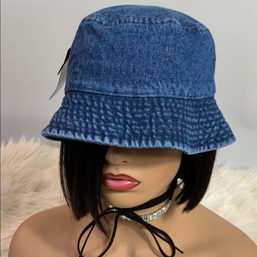 ‼️ONLY 1️⃣ LEFT‼️🌻Dark Denim Bucket Hat🌻 - Picture 2 of 4
